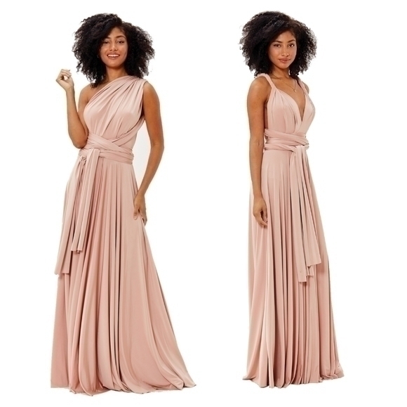 Twobirds Rosewood Convertible Ballgown